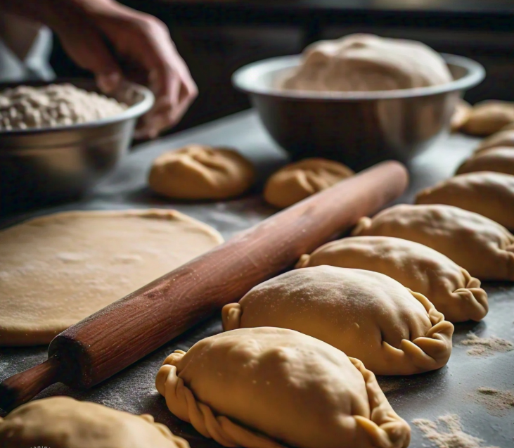 Argentine vs. Venezuelan empanada dough preparation