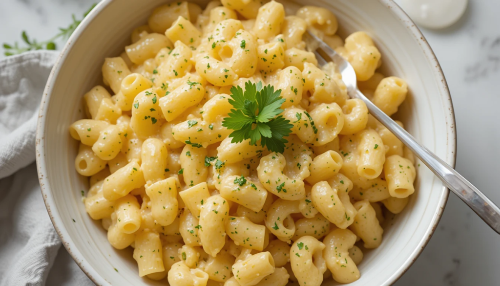 Gluten-free mac and cheese.