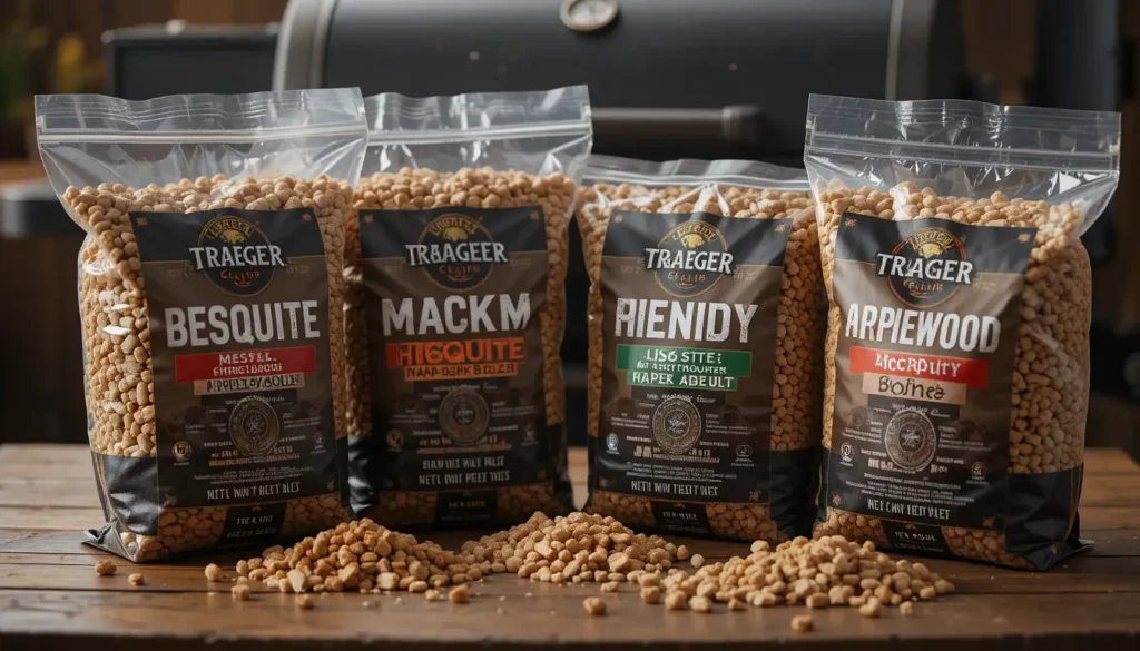 Can Traeger Be Used as a Regular Grill? 4 Wood pellets used in a Traeger grill to enhance grilling flavors