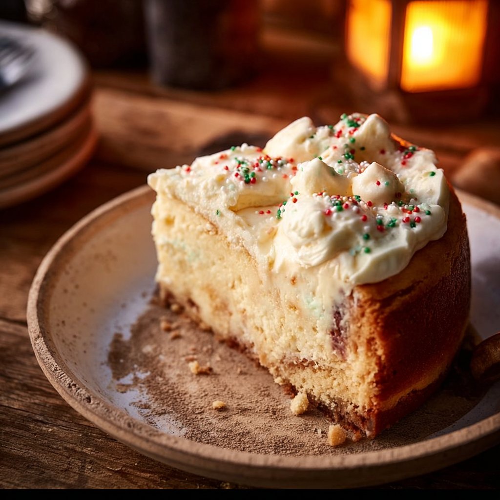 Sugar Cookie Cheesecake