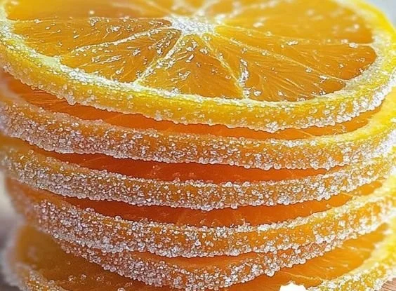 Candied Orange Slices 3 Candied Orange Slices