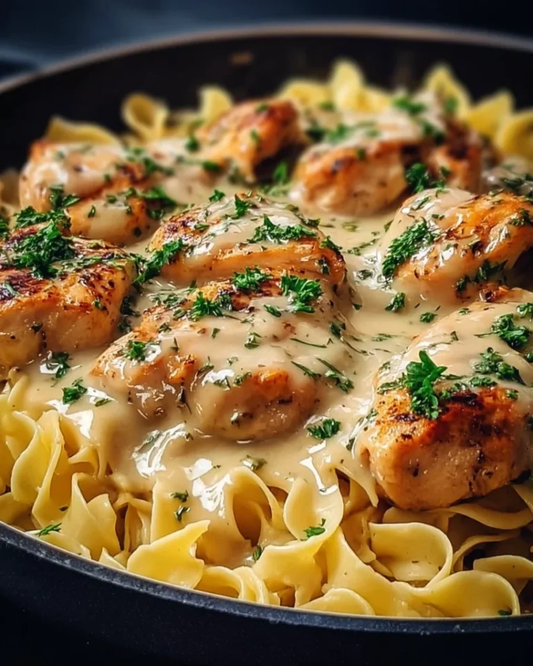 One-Pan Chicken with Buttered Noodles