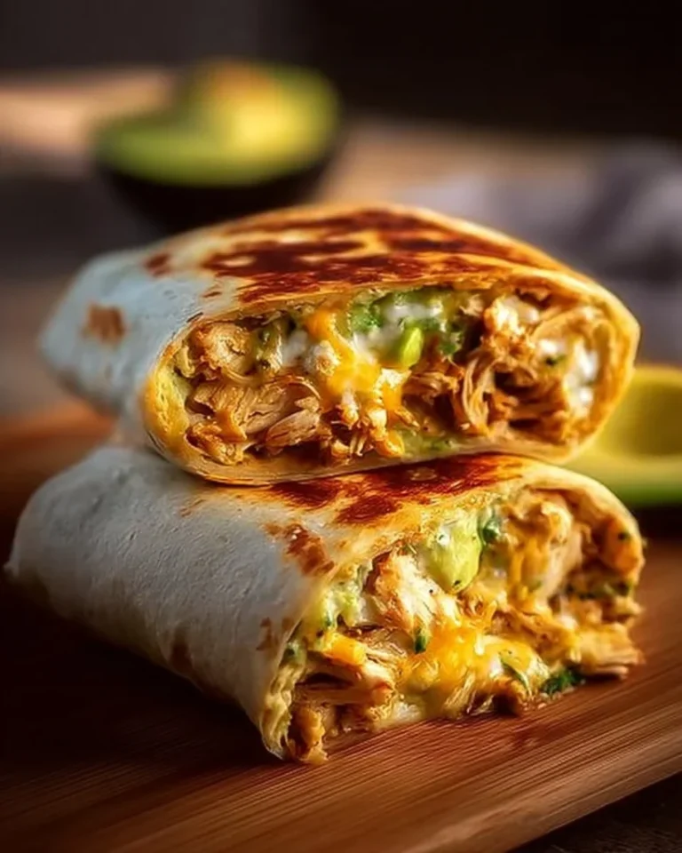 Chicken Avocado Ranch Burritos 3 Chicken Avocado Ranch Burritos