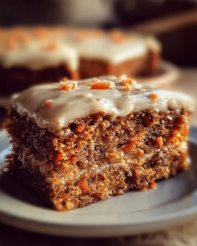 Easy Flourless Oatmeal Carrot Cake Recipe