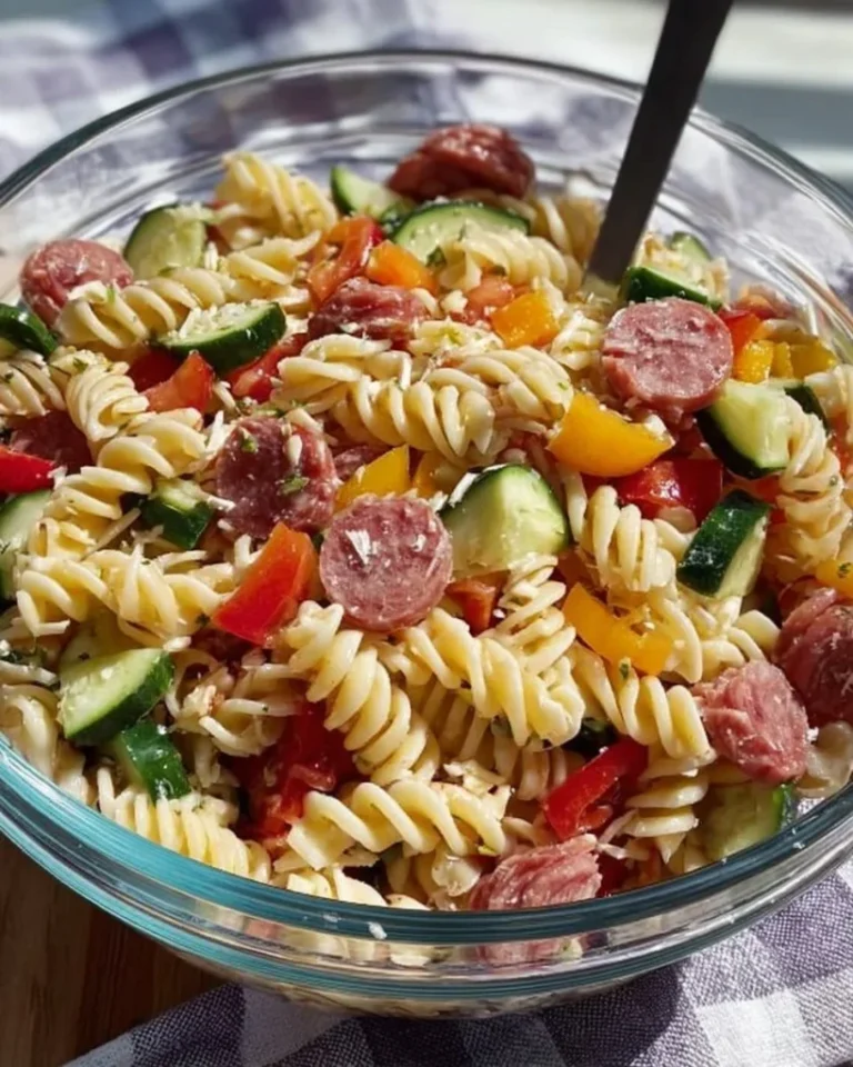 High Protein Italian Pasta Salad 3 High Protein Italian Pasta Salad