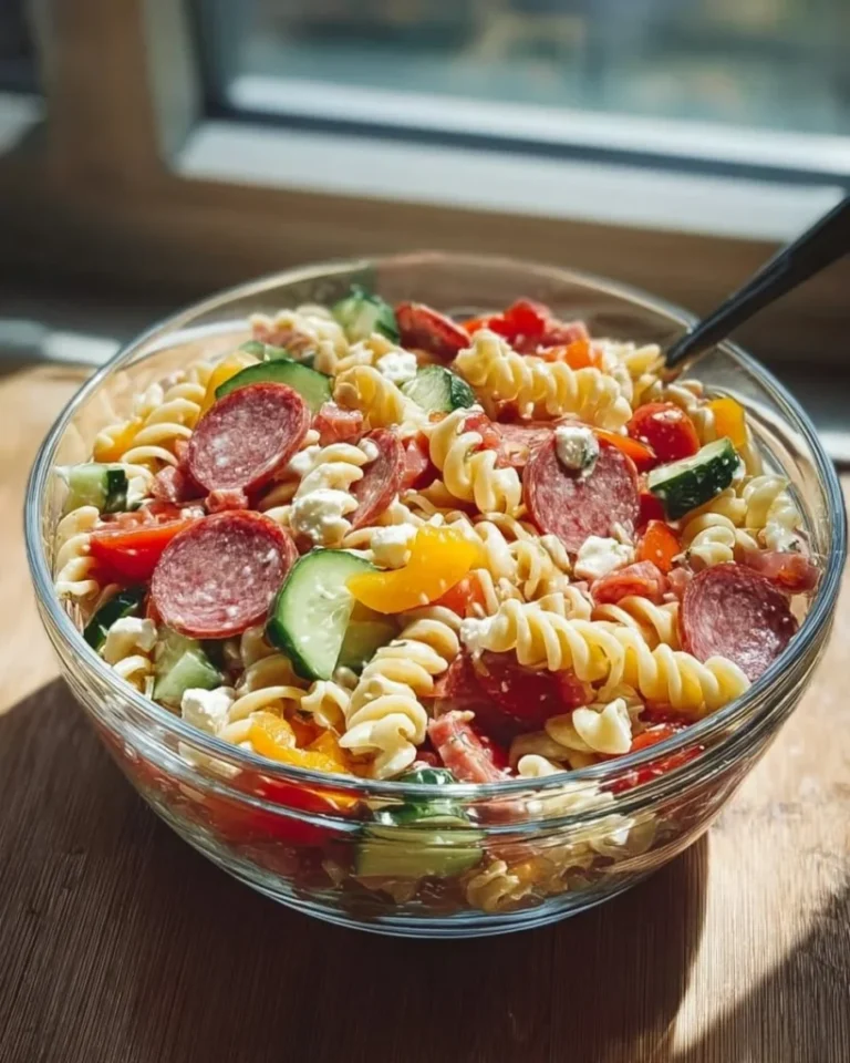 High Protein Italian Pasta Salad 3 High Protein Italian Pasta Salad