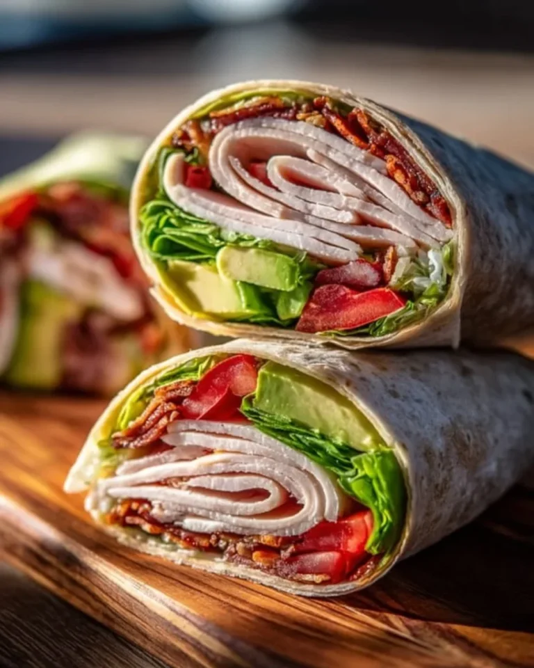 Scrumptious Turkey Avocado Club Wrap: 10-Minute Lunch Bliss 3 Scrumptious Turkey Avocado Club Wrap: 10-Minute Lunch Bliss