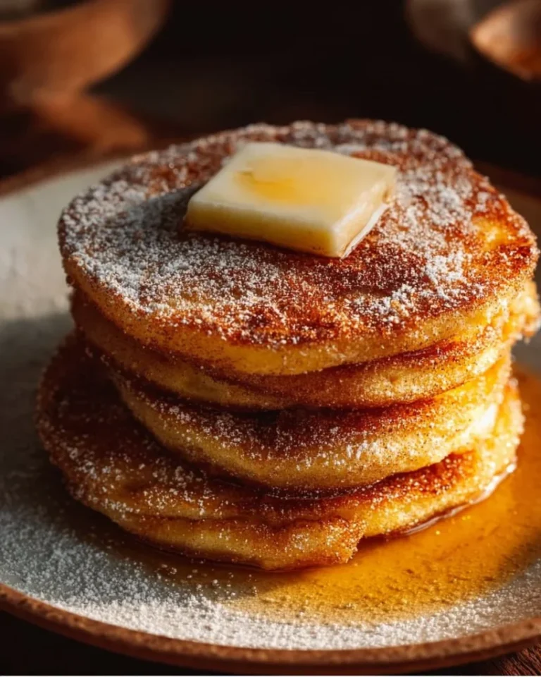Spanish Churro-Inspired Pancakes: A Breakfast Delight!