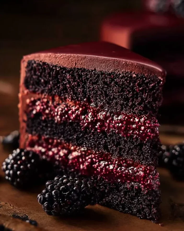 Blackberry Velvet Gothic Cake: A Dark, Lush Dessert Dream