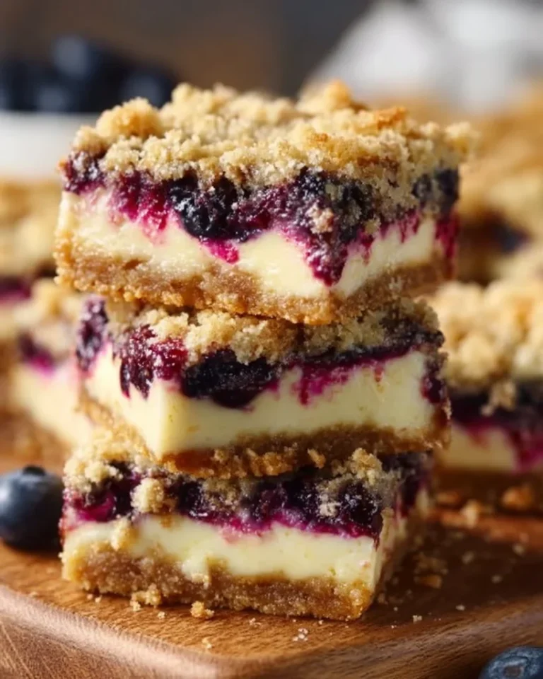 Blueberry Cream Cheese Bars