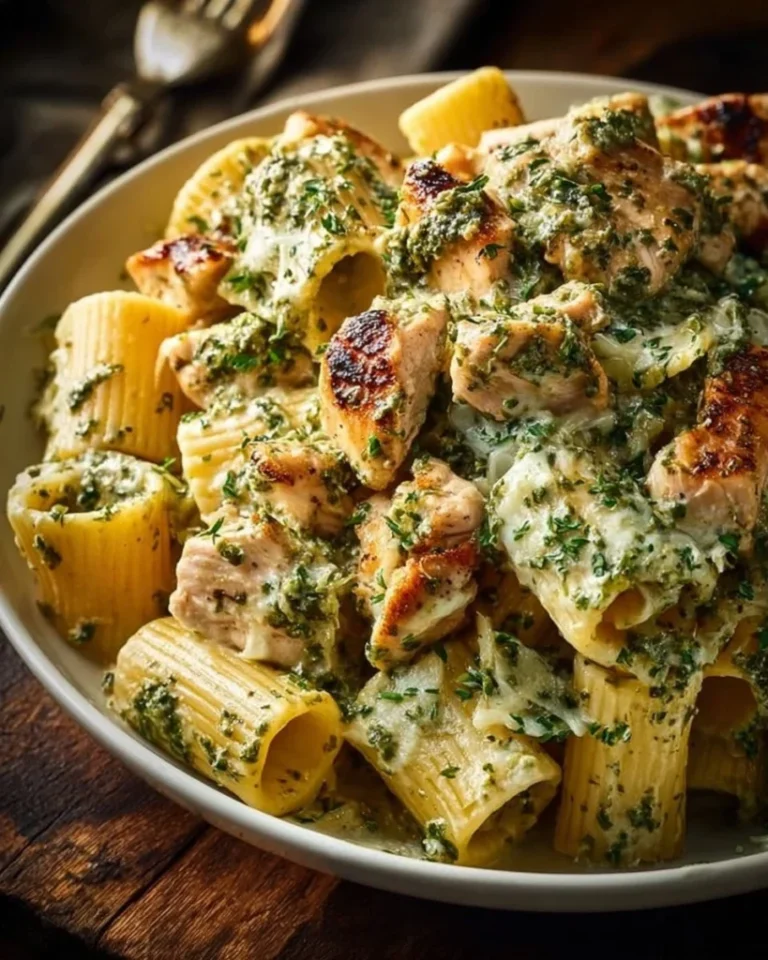 Creamy Pesto Chicken Pasta