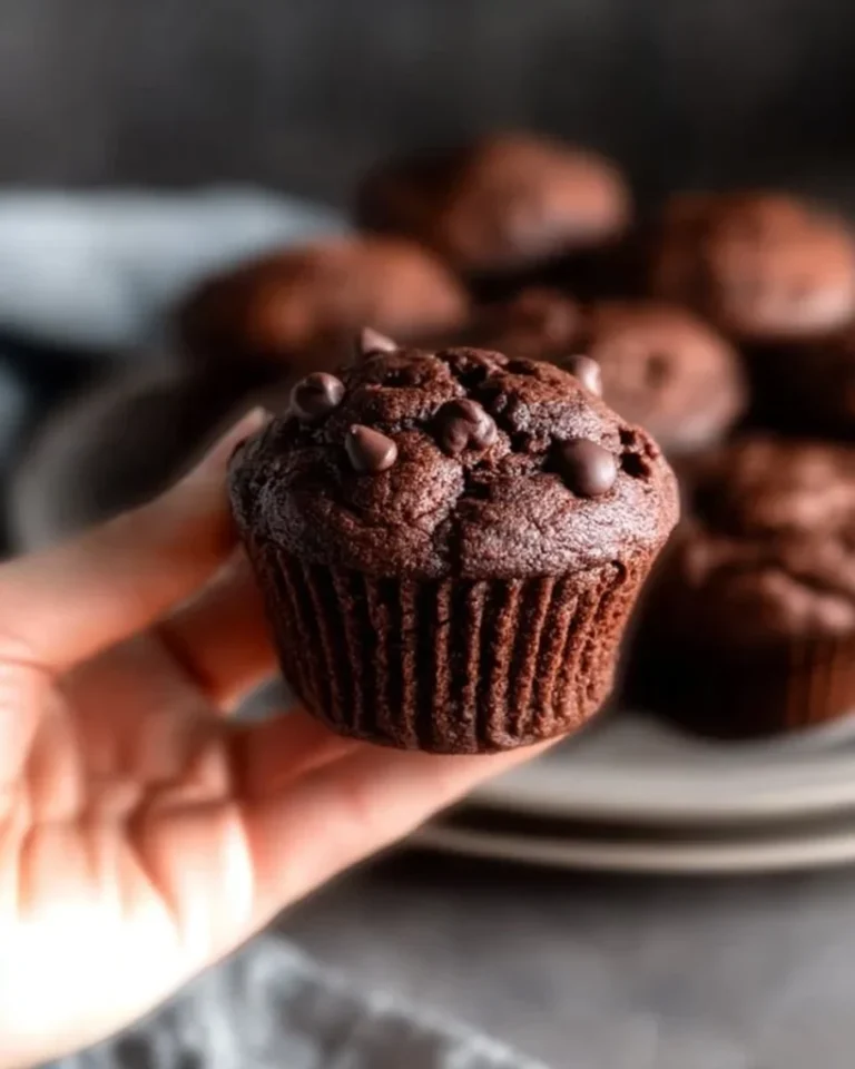 Double Chocolate Chip Muffins Recipe 3 Double Chocolate Chip Muffins Recipe