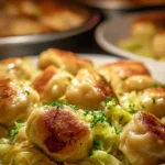 German Cabbage Dumpling Supper