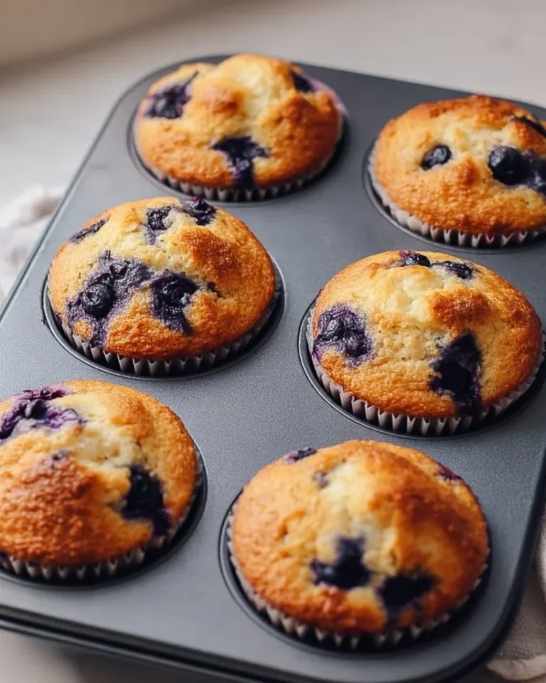 Hearty Blueberry Protein Muffins