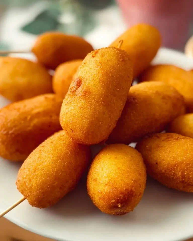 Homemade Mini Corndogs