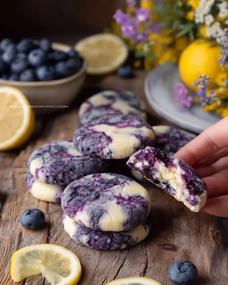 Lemon Blueberry Cheesecake Cookies 3 Lemon Blueberry Cheesecake Cookies