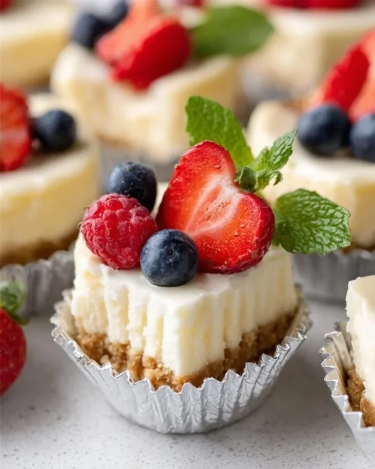 Mini Cheesecakes 3 Mini Cheesecakes