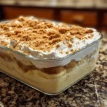 Delicious bowl of Paula Deen's banana pudding with creamy layers and bananas
