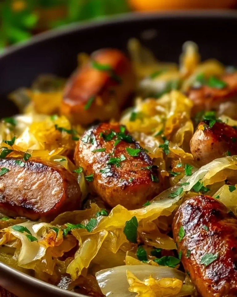 Sausage and Cabbage Stir Fry