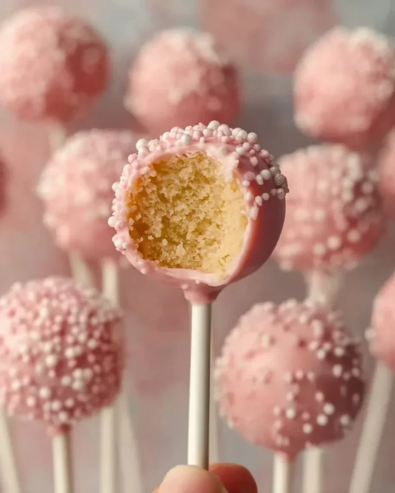 Starbucks Birthday Cake Pop Imitation