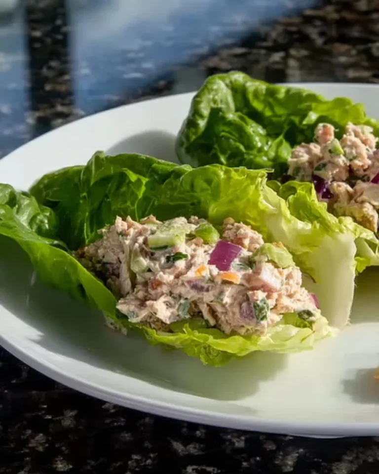 Tuna Lettuce Wraps