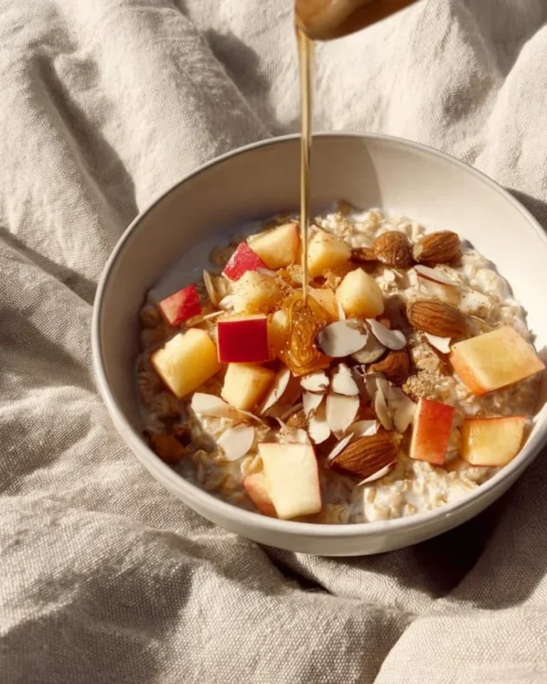 Apple Cinnamon Oatmeal Bowl 3 Apple Cinnamon Oatmeal Bowl