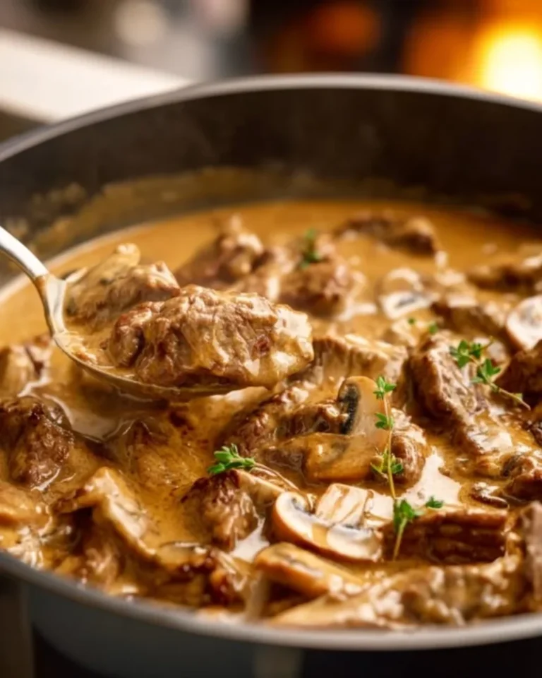 Beef Stroganoff