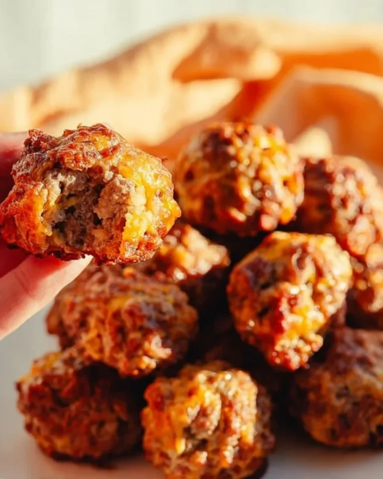 Bisquick Sausage Balls