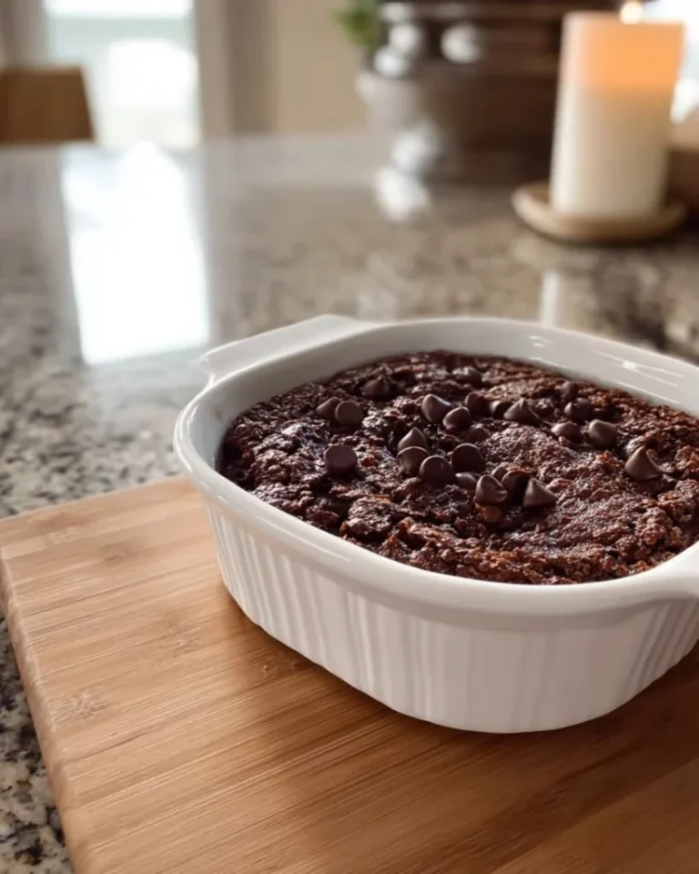 Brownie Baked Oatmeal