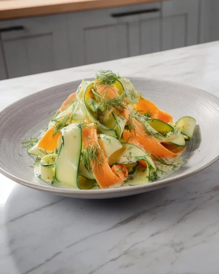 Carrot & Cucumber Ribbon Salad