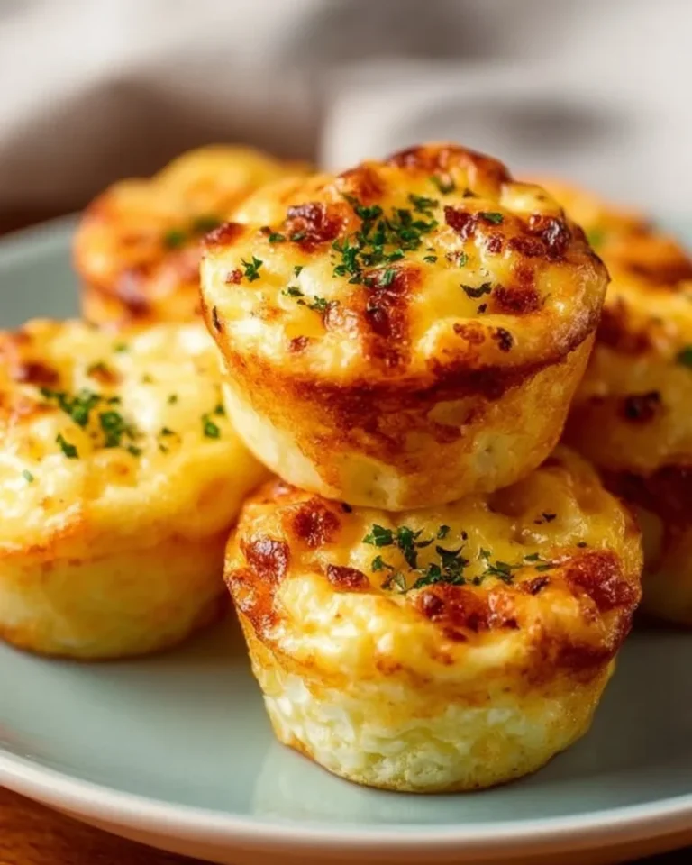 Cheesy Muffin Tin Cottage Cheese Egg Bites