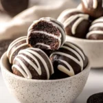 Chocolatey Oreo Protein Balls recipe for a delicious and healthy snack