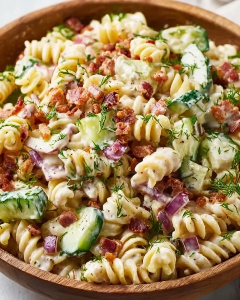 Dill Pickle Bacon Pasta Salad That Will Wow Your Taste Buds