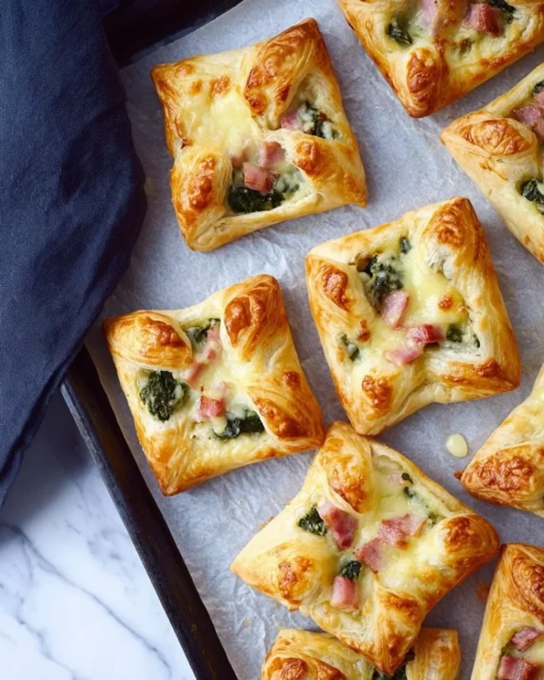 Ham and Cheese Puffs