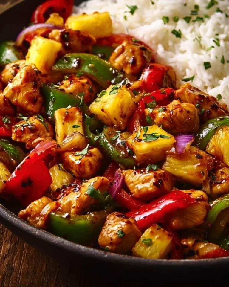 Hawaiian Chicken Sheet Pan 3 Hawaiian Chicken Sheet Pan