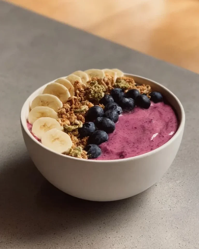 High Protein Breakfast Smoothie Bowl