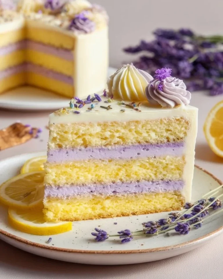 Lemon Lavender Cake