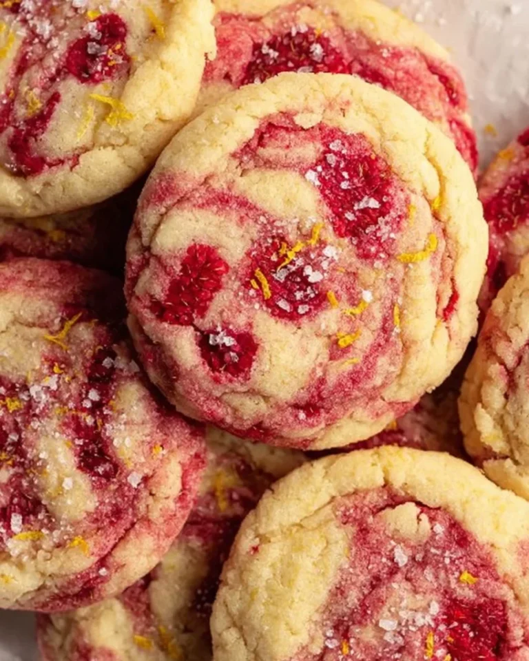Lemon Raspberry Cookies 3 Lemon Raspberry Cookies