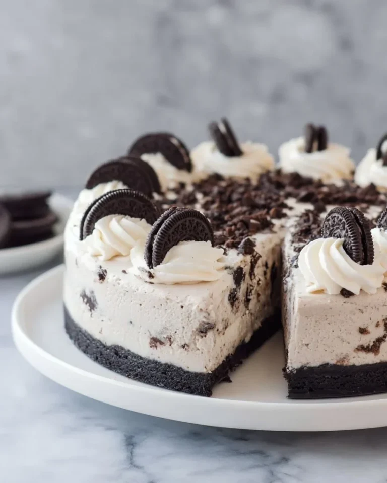 No Bake Oreo Cheesecake
