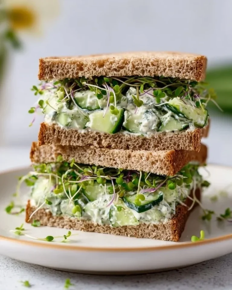 Quick Cucumber Salad Sandwiches 3 Quick Cucumber Salad Sandwiches