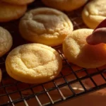 Soft and chewy lemon cookies ready to be enjoyed with a refreshing zest.
