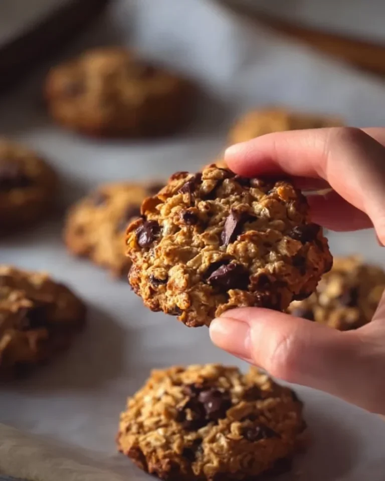 Chocolate Chip Banana Oatmeal Cookies 3 Chocolate Chip Banana Oatmeal Cookies