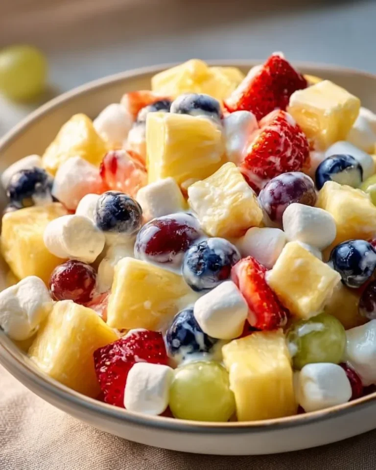 Creamy Fruit Salad 3 Creamy Fruit Salad