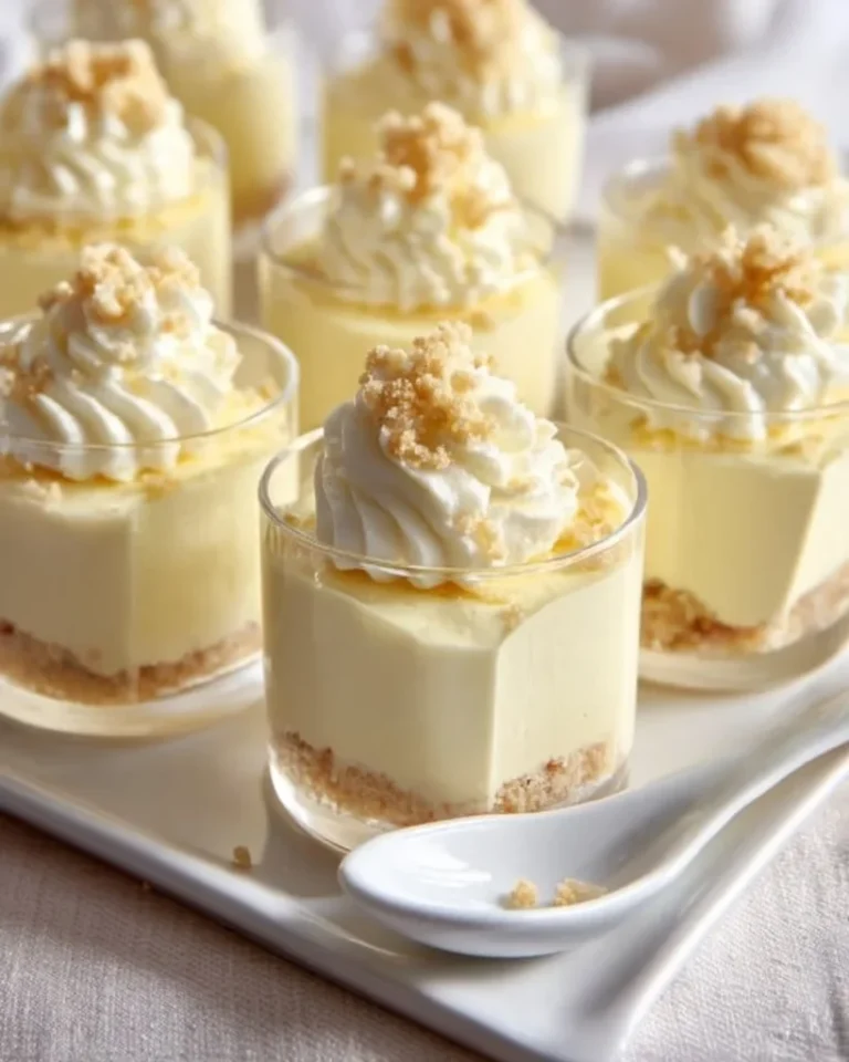 No-Bake Lemon Cheesecake Mousse Cups