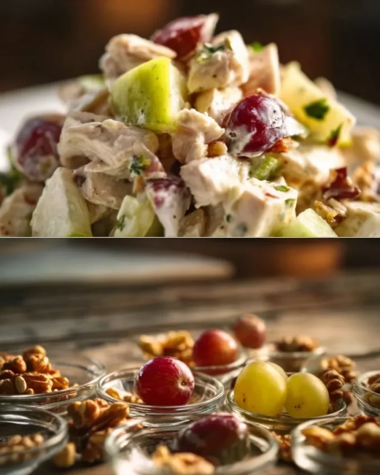 Roasted Chicken Salad with Apples and Walnuts 3 Roasted Chicken Salad with Apples and Walnuts