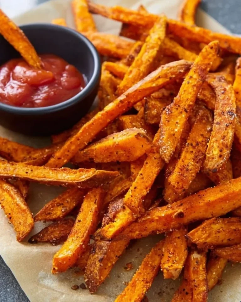 The Best Crispy Baked Sweet Potato Fries 3 The Best Crispy Baked Sweet Potato Fries