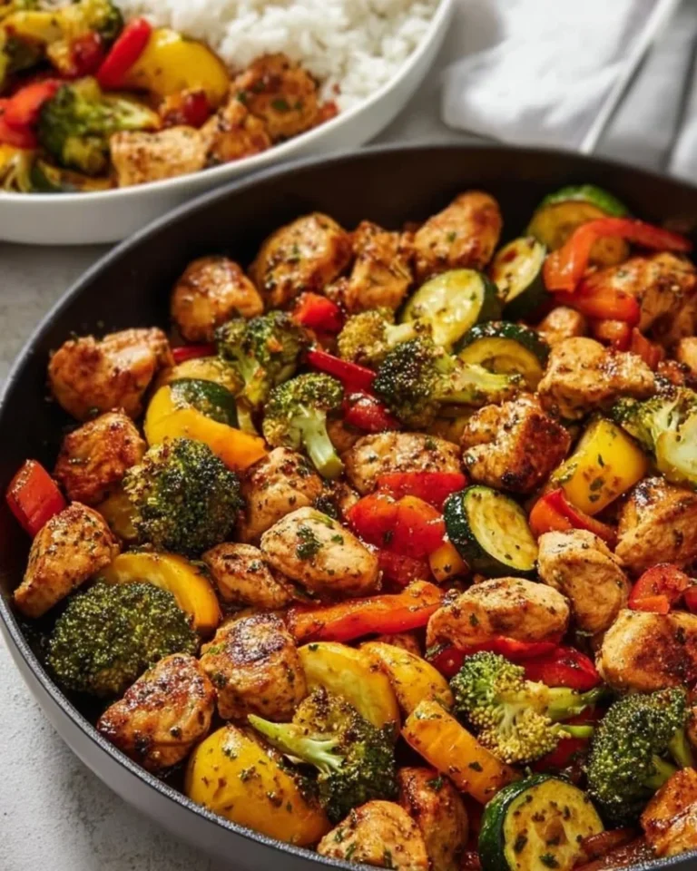The Tastiest Healthy Chicken and Vegetables Skillet 3 The Tastiest Healthy Chicken and Vegetables Skillet